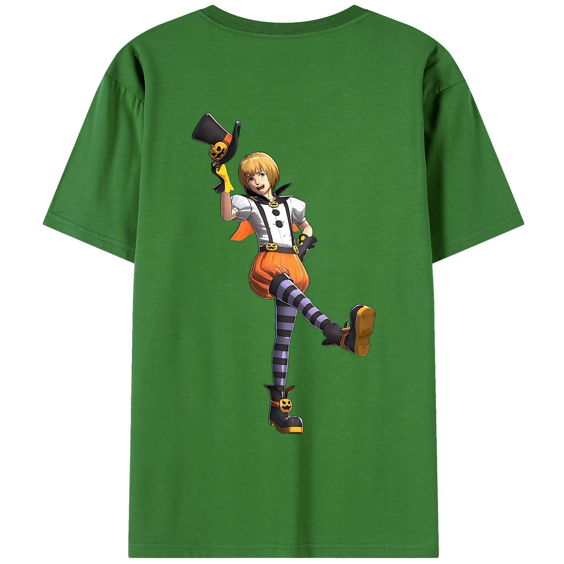（画像用） 進撃の巨人 アルミン·アルレルト Attack on Titan Armin Arlert レディース半袖Tシャツ(バックプリント)